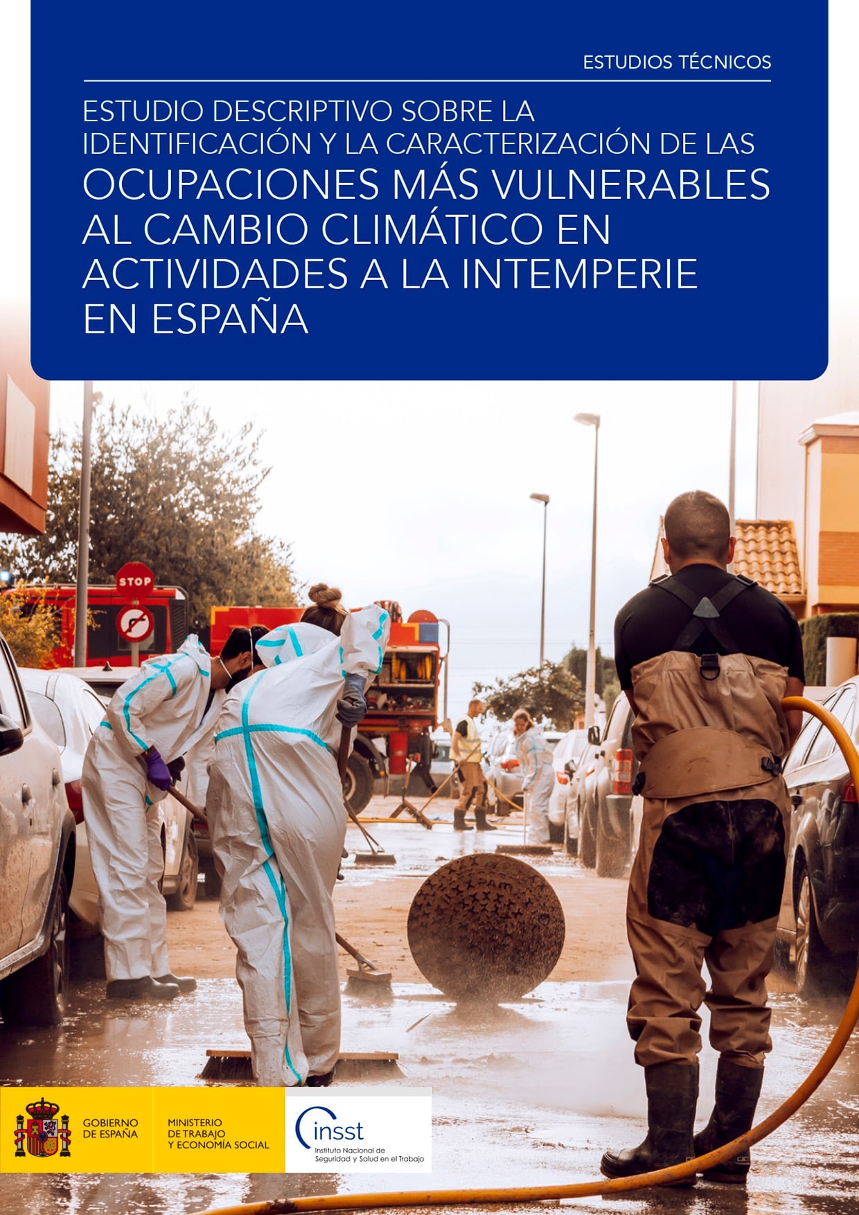 Estudio descriptivo sobre la identificación y la caracterización de las ocupaciones más vulnerables al cambio climático en actividades a la intemperie en España - Año 2025