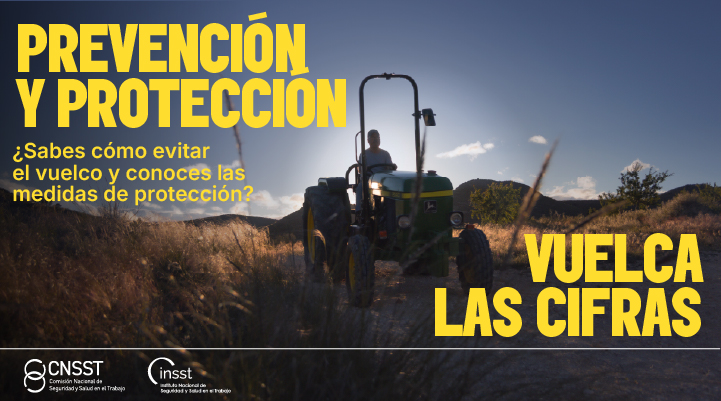 Banner de la Campaña Prevención y protección. Vuelca las cifras