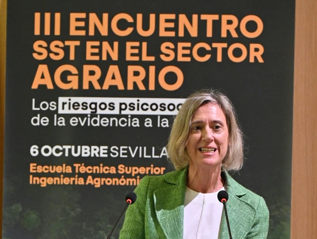 Pilar Cáceres, en la inauguración de la jornada