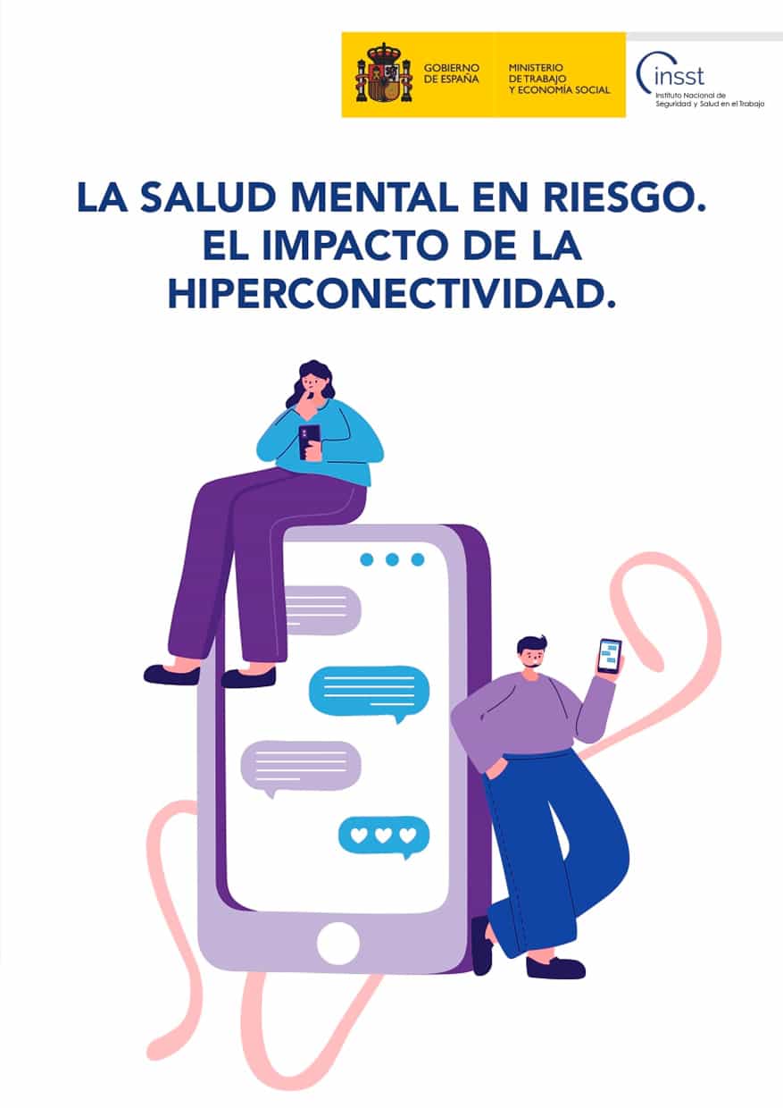 Folleto: La salud mental en riesgo: el impacto de la hiperconectividad - Año 2025