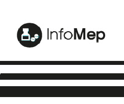  Imagen del logotipo de INFOMEP (Información para trabajadores sanitarios sobre medicamentos peligrosos) 