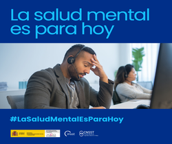 Imagen ilustrativa de la campaña la salud mental es para hoy