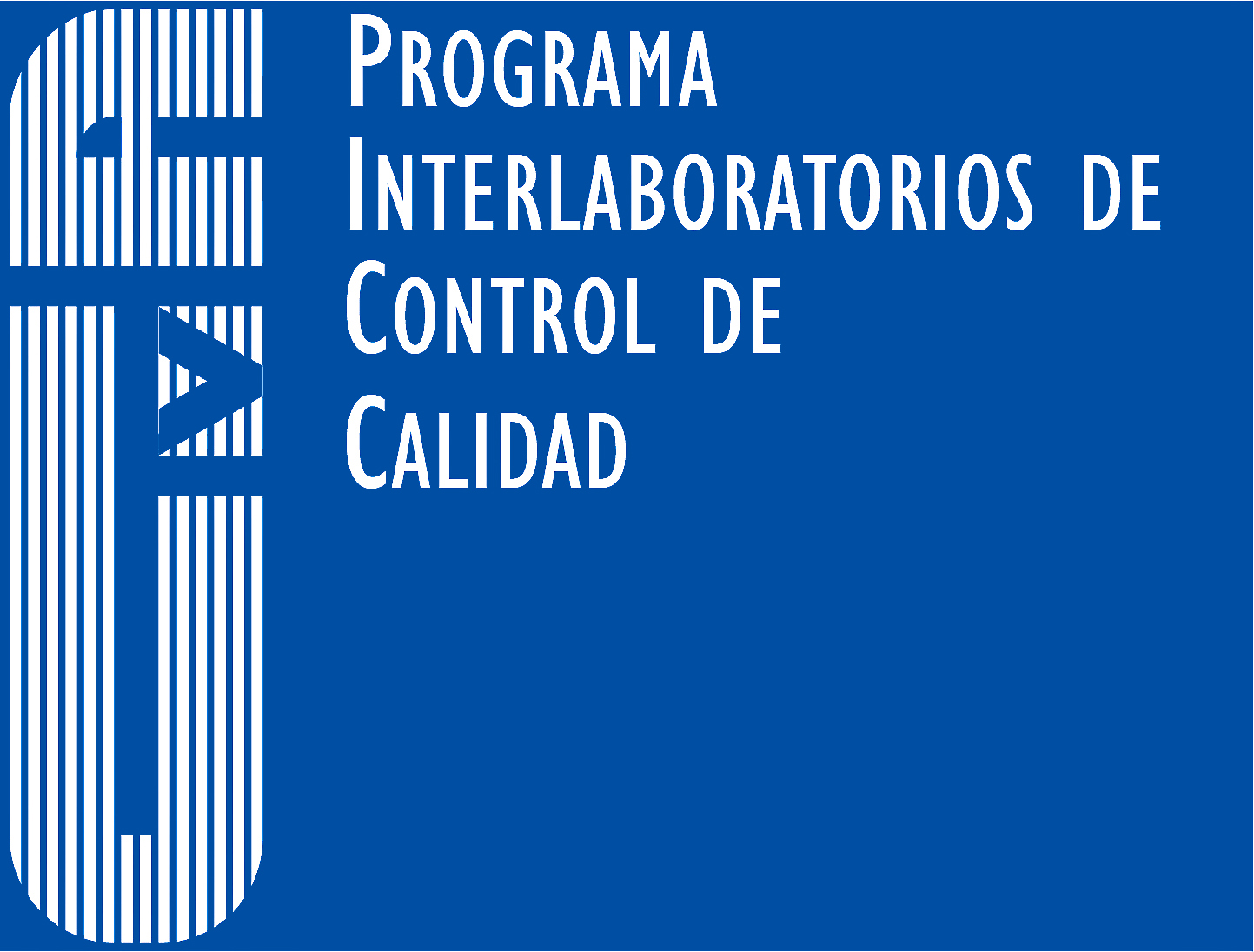 Logotipo del programa interlaboratorios del control de calidad