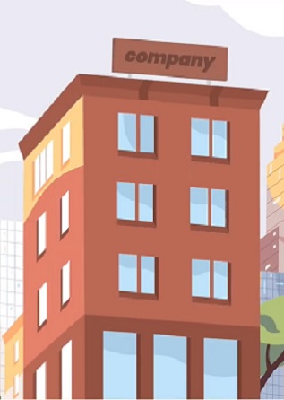 Dibujo de unos bloques de pisos