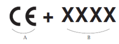 Imagen de la formula de marcado correspondiente al reglamento de la CE