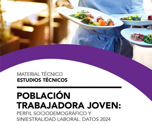 Imagen Píldora informativa Población trabajadora joven perfil sociodemográfico y siniestralidad laboral. Datos 2024.