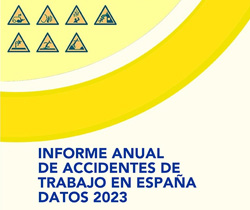 Píldora informativa Informe anual de accidentes de trabajo en España. Datos 2023