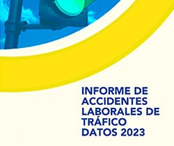 Accidentes laborales de tráfico. Datos 2023
