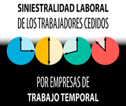 Píldora informativa. Siniestralidad de los trabajadores cedidos por ETT. Enero - diciembre 2021