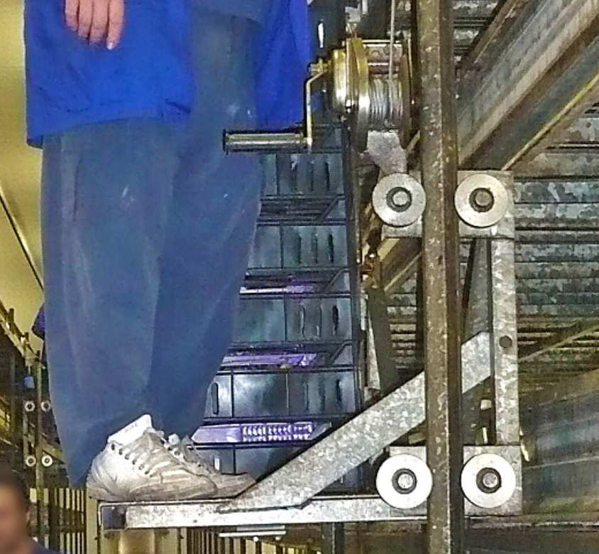 Detalle de plataforma