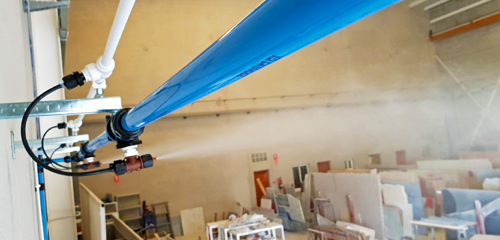 Figura 5: Nebulización en taller