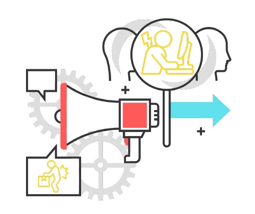 Símbolos de motivos de los TME en el trabajo
