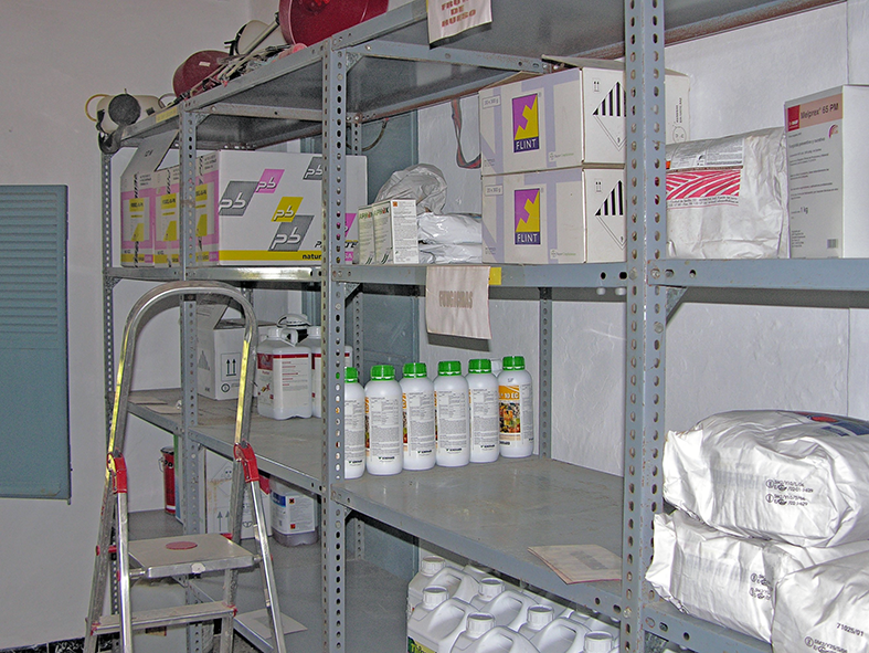 Estanterías de seguridad