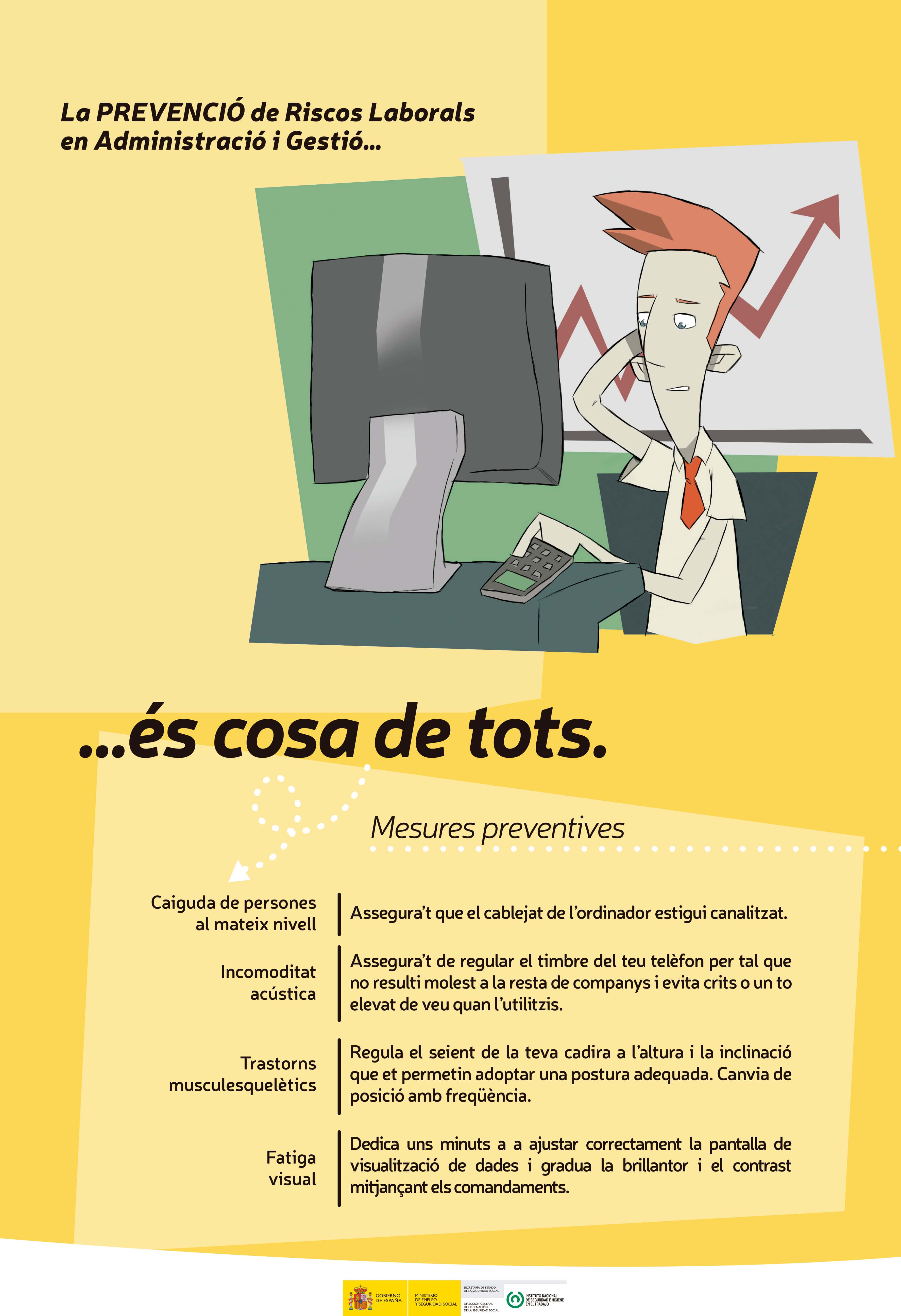 Cartell “Administració i Gestió” (catalá)