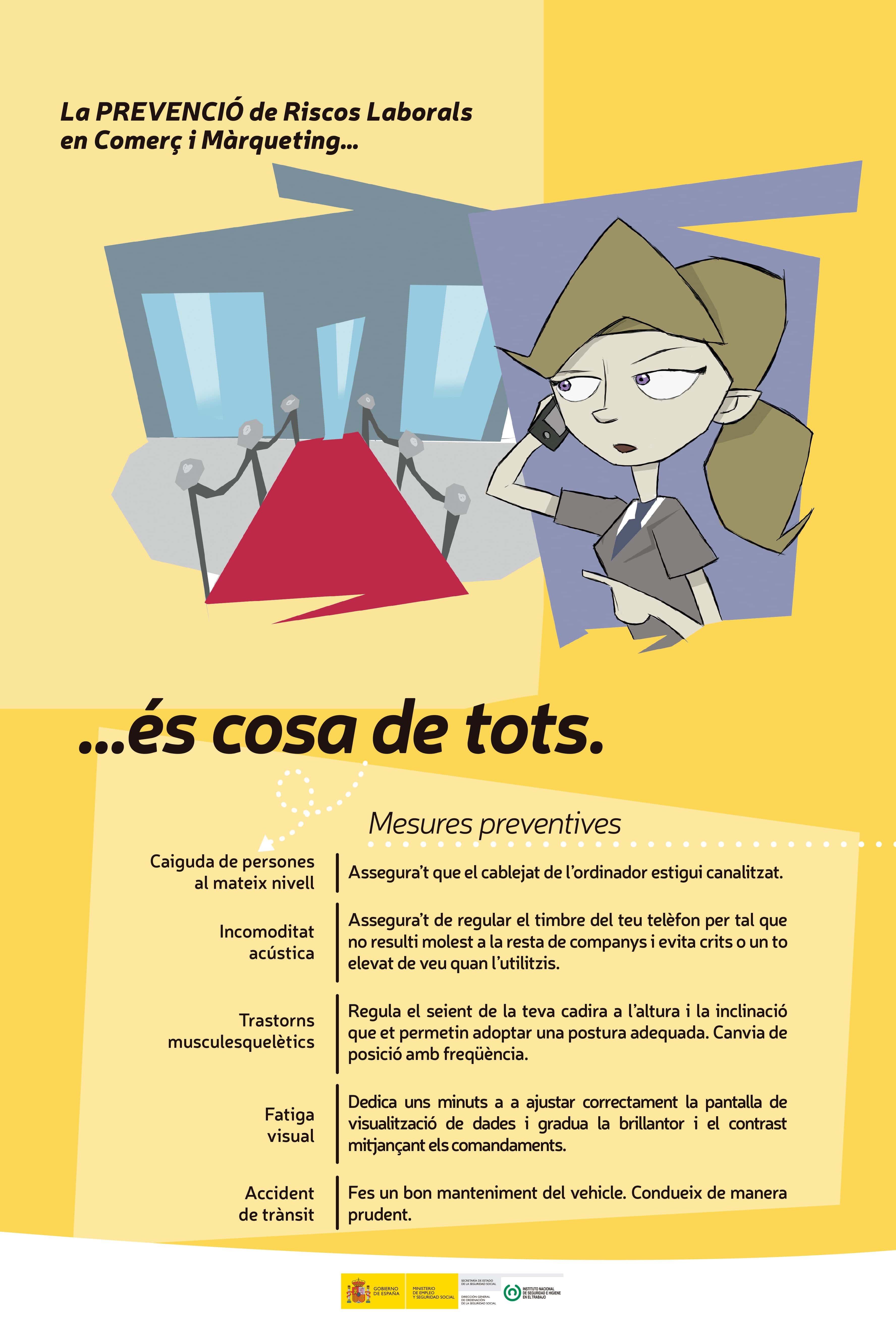 Cartell “Comerç i Màrqueting” (catalá)