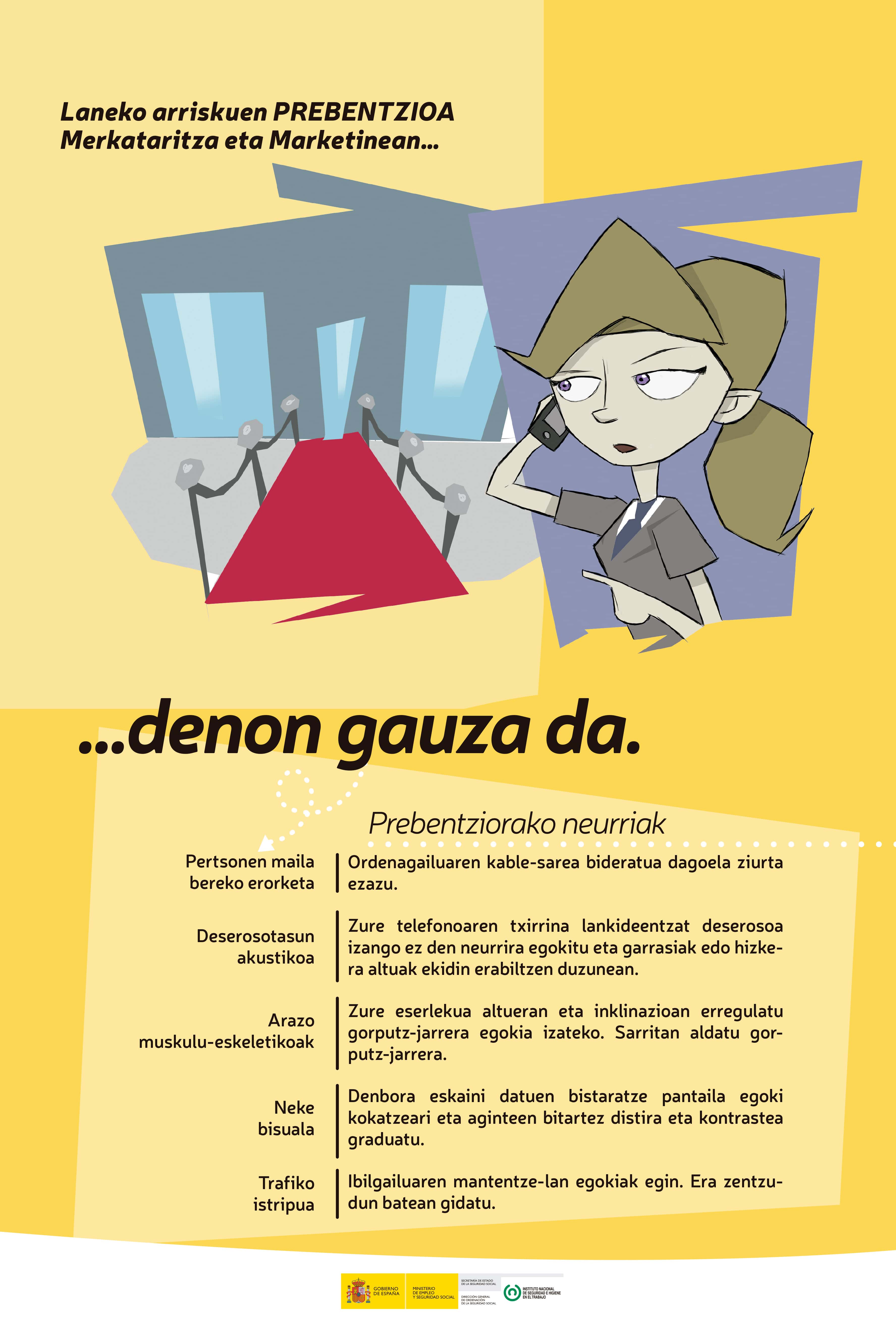 Kartela “Merkataritza eta Marketina” (euskera)