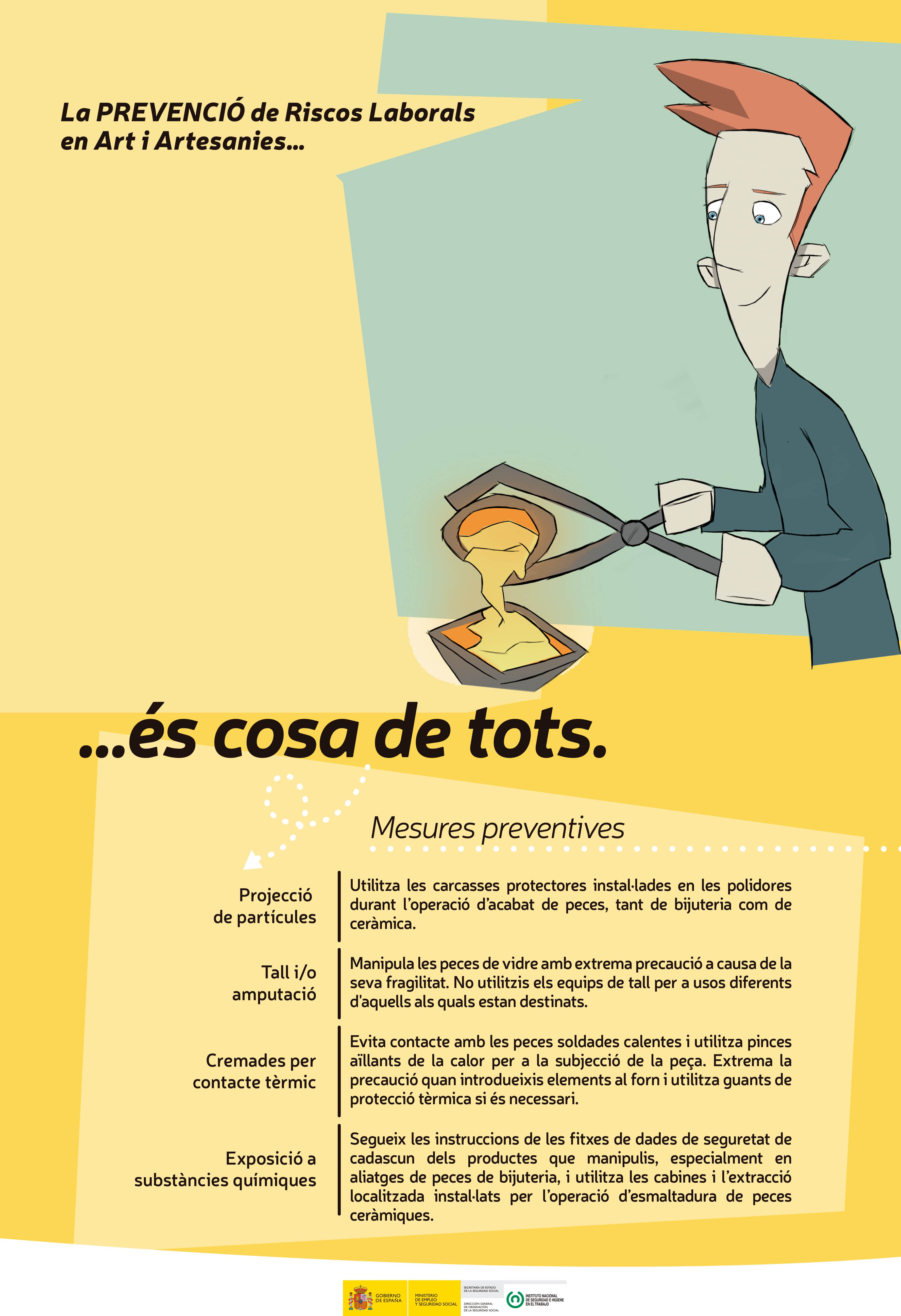 Cartell “Art i Artesanies” (catalá)