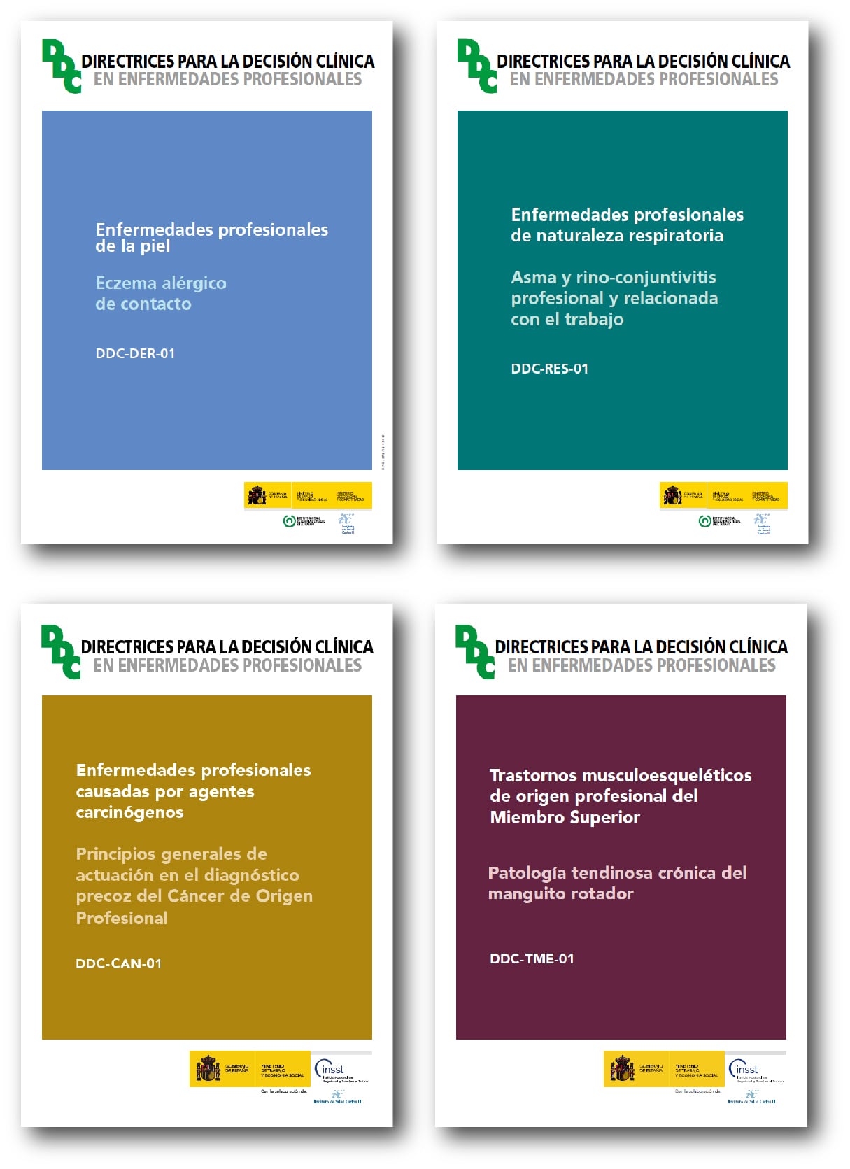 Directrices para la decisión clínica en enfermedades profesionales