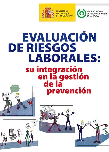 Folleto: Evaluación de riesgos laborales: su integración en la gestión de la prevención - Año 2008