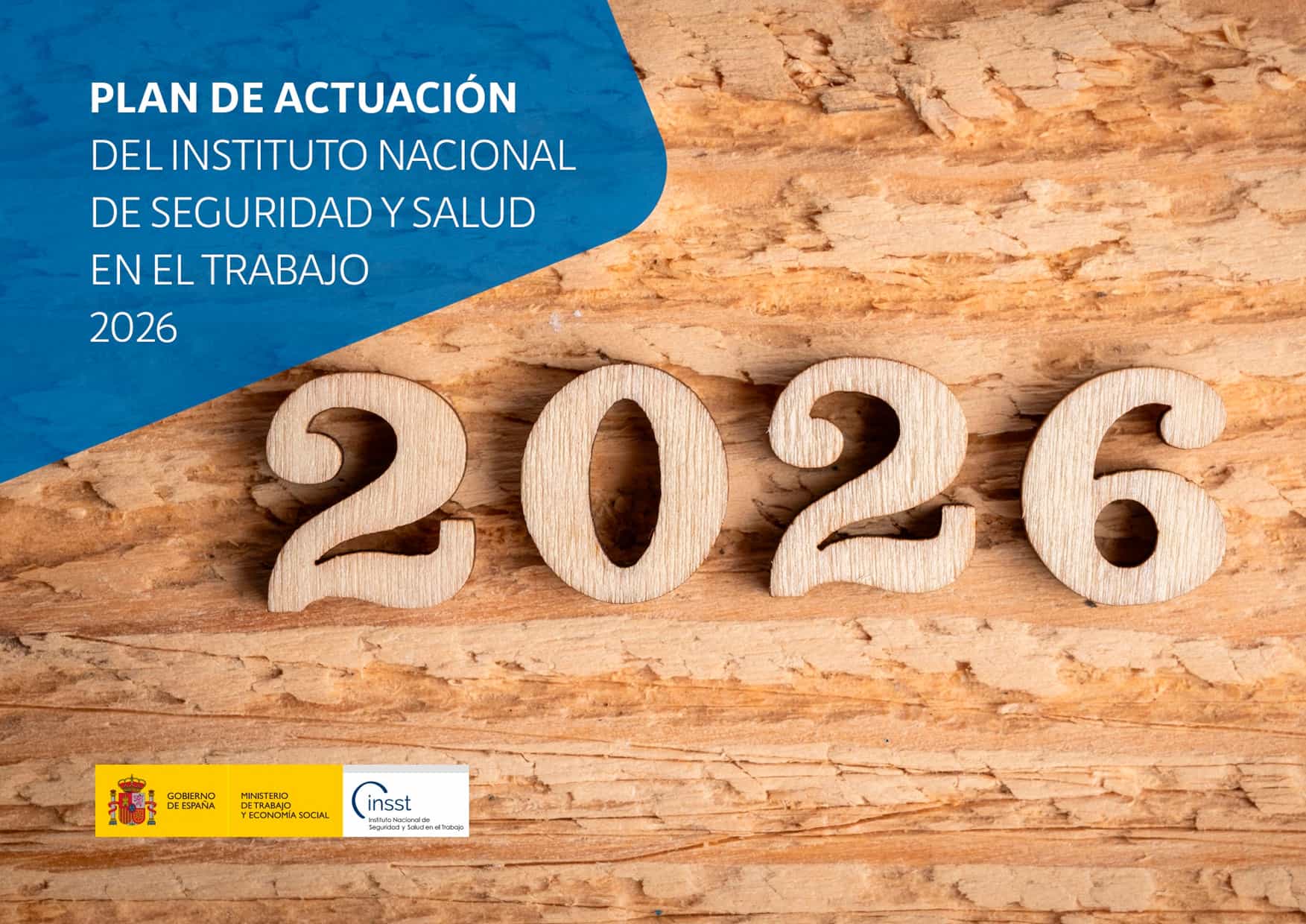 Portada del Plan de Actuación del INSST 2026