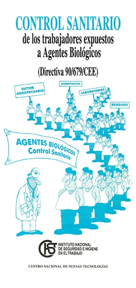 Folleto: Control sanitario de los trabajadores expuestos a agentes biológicos - Año 1996