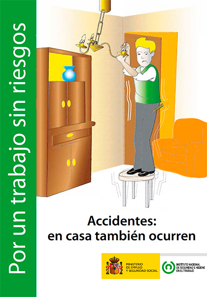 Folleto: Accidentes: en casa también ocurren - Año 2012