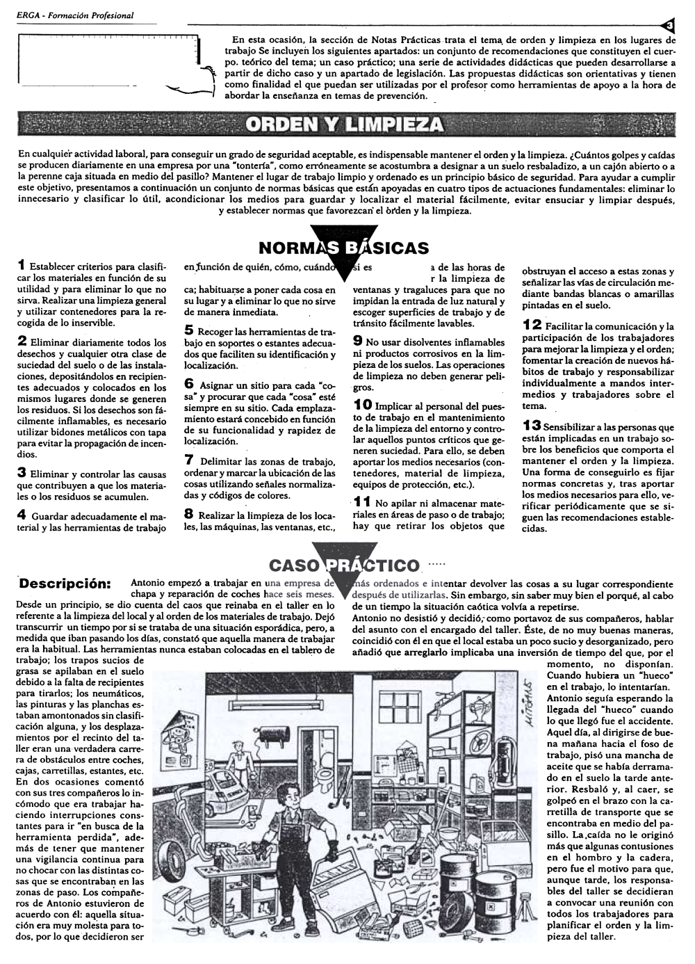 NP Erga-FP 10. Orden y limpieza - Año 1998