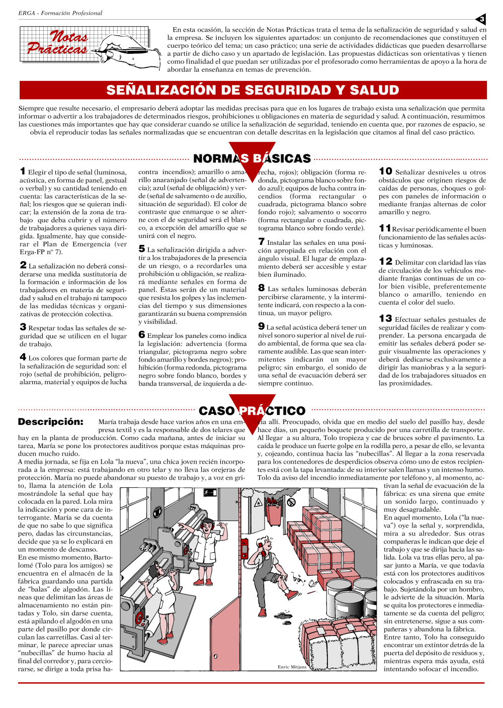 NP Erga-FP 14. Señalización de seguridad y salud - Año 1998
