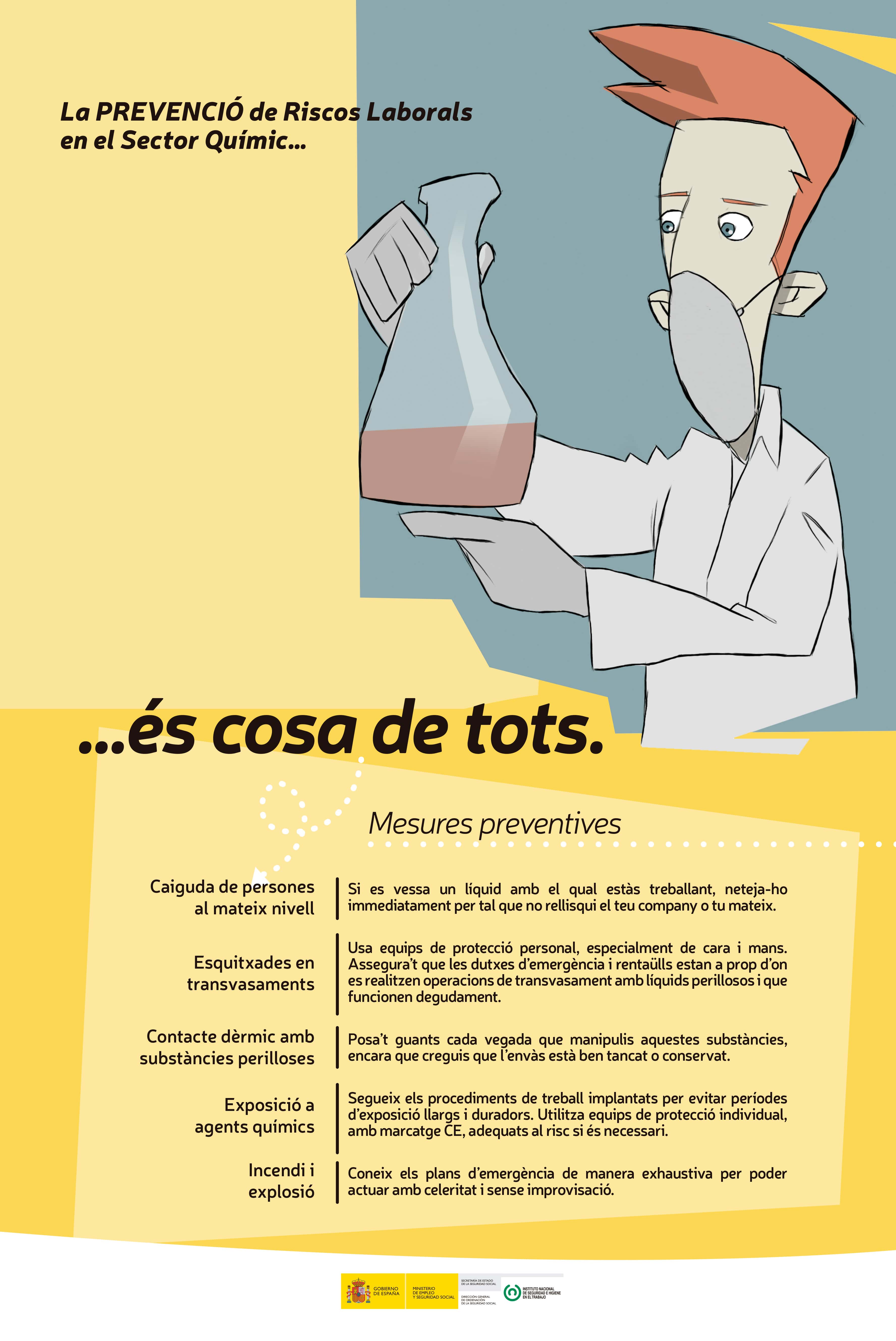 Cartell “Química” (catalá)