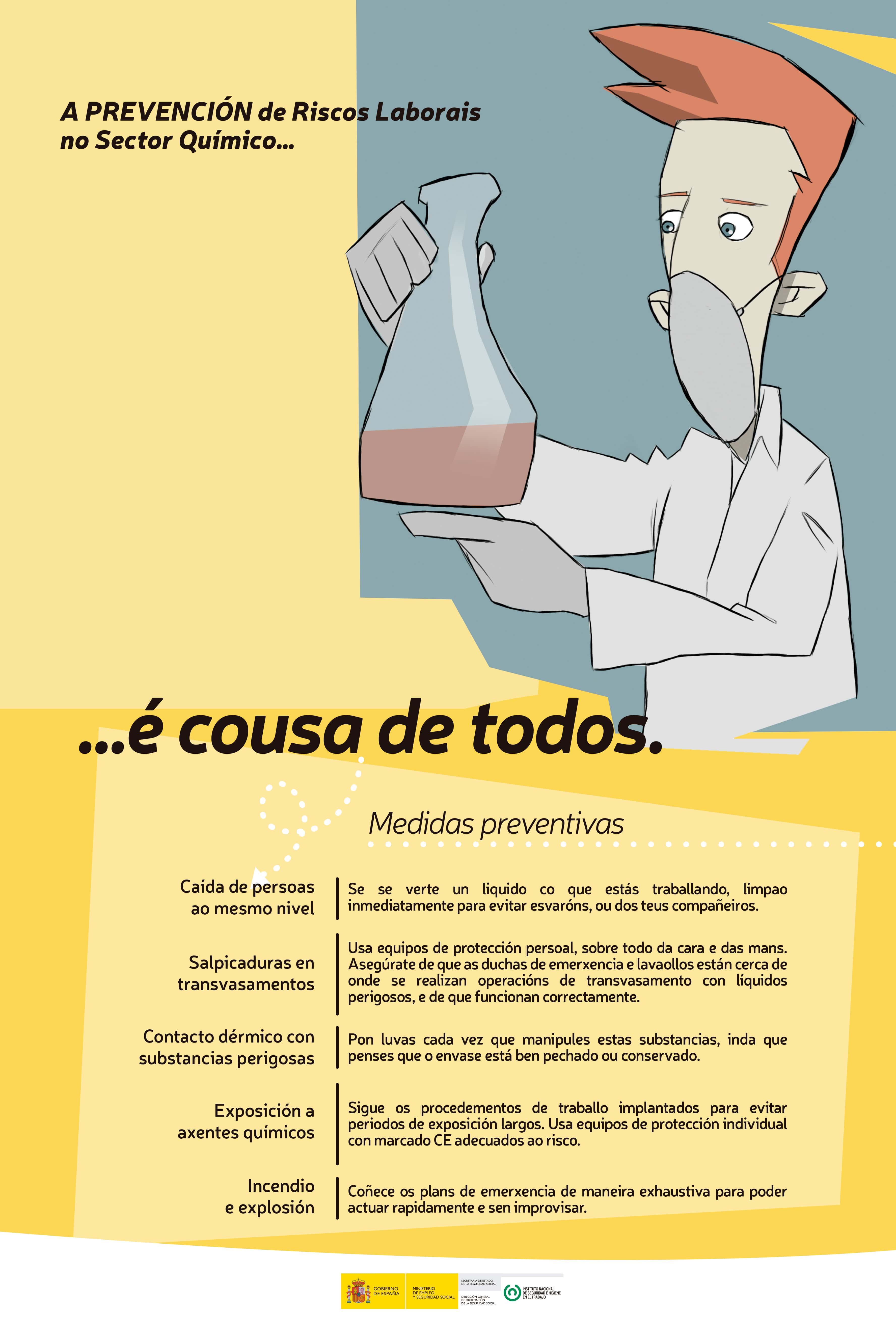 Cartel “Química” (galego)