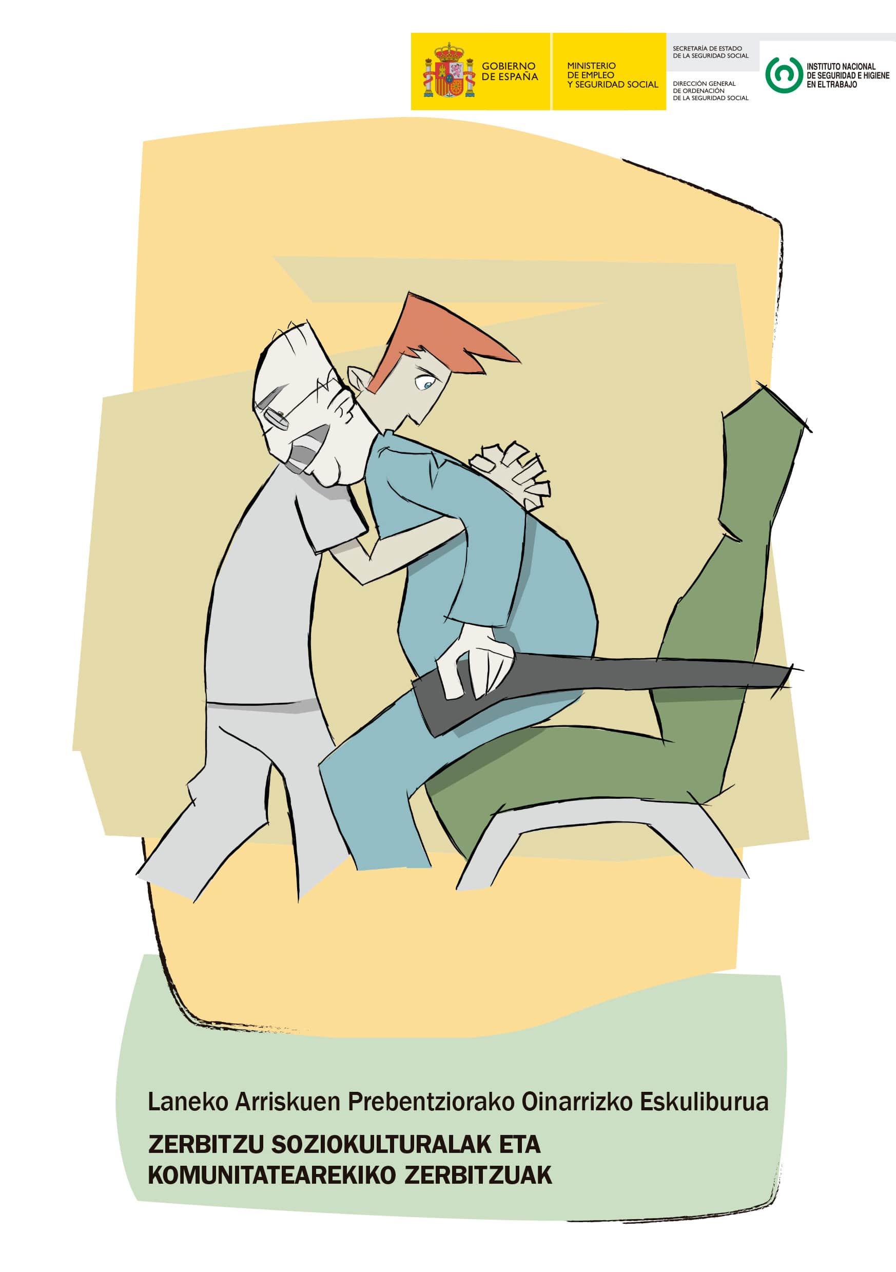 Eskuliburua “Zerbitzu Soziokulturalak eta Komunitatearekiko Zerbitzuak” (euskera)