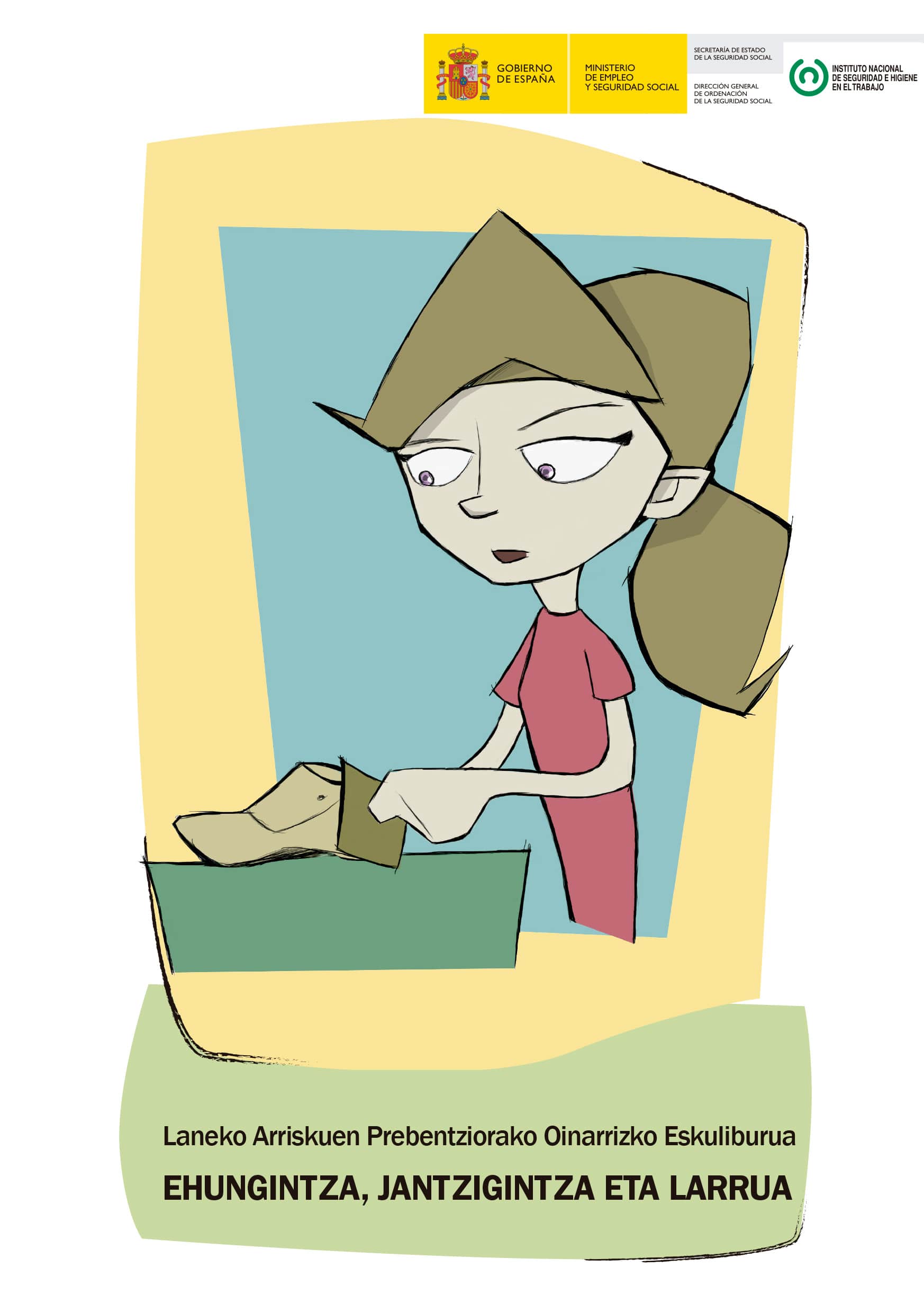 Eskuliburua “Ehungintza, Jantzigintza eta Larrua” (euskera)