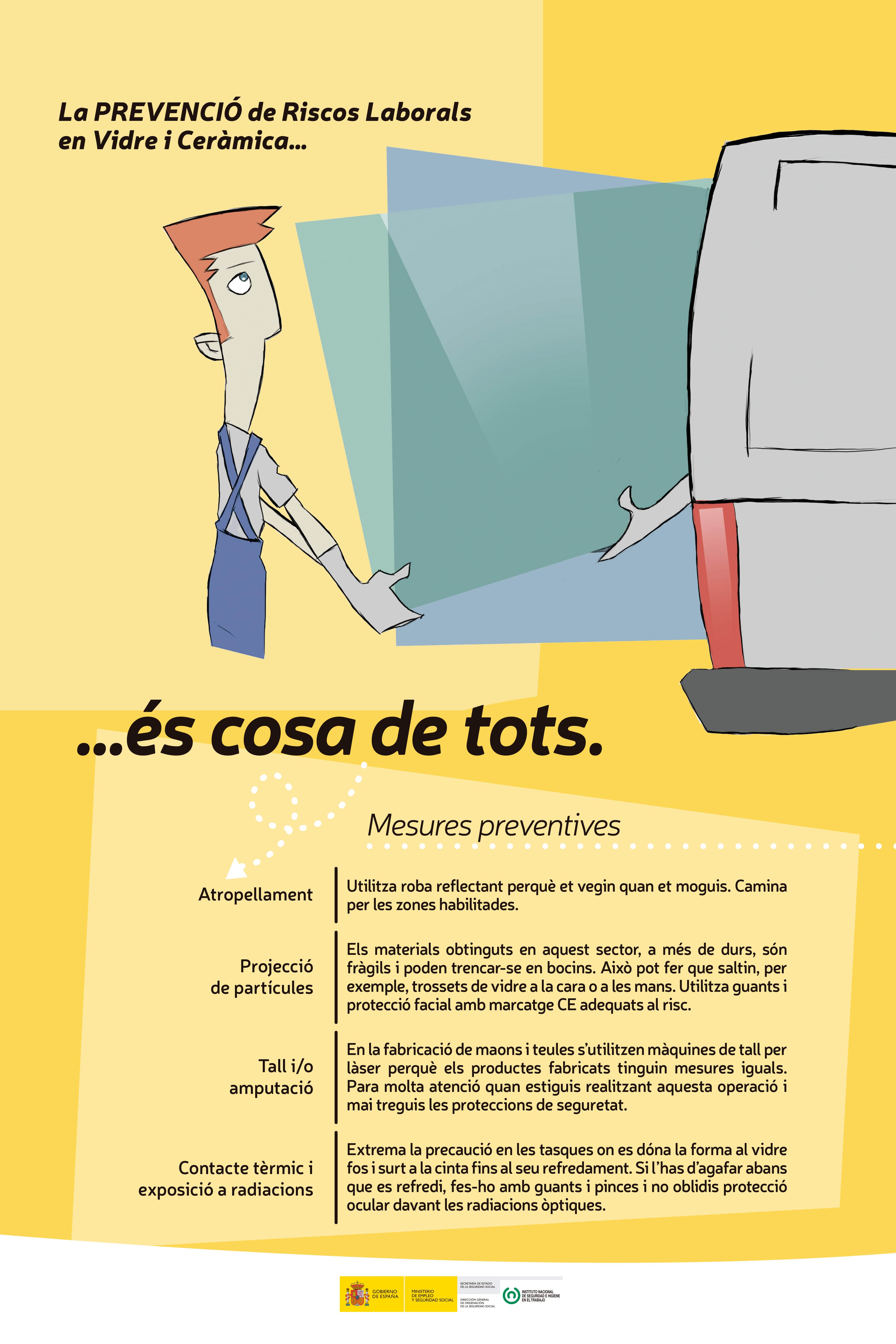 Cartell “Vidre i Ceràmica” (catalá)