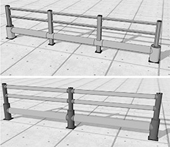 Barreras flexibles