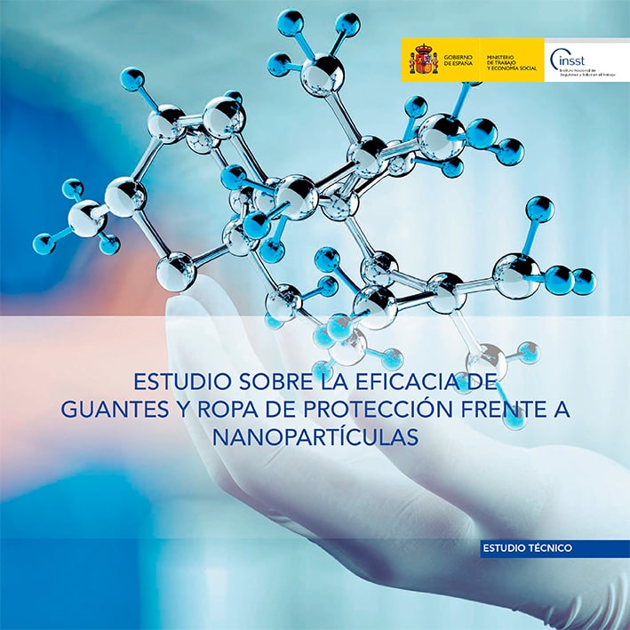 Estudio sobre la eficacia de guantes y ropa de protección frente a nanopartículas - Año 2023