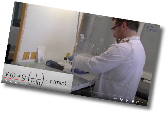 Vídeo: Verificación del caudal de muestreo de agentes químicos - Año 2023