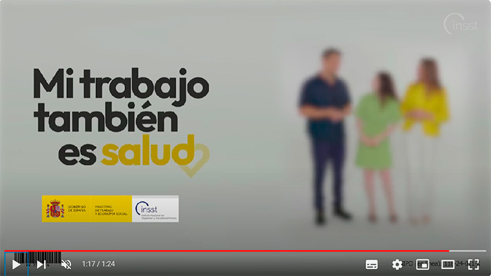 Vídeo: Promoción de la salud en el ámbito laboral. Mi trabajo también es salud - Año 2024