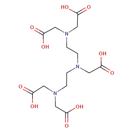 Ácido N-carboximetiliminobis(etilennitrilo)tetraacético 67-43-6
