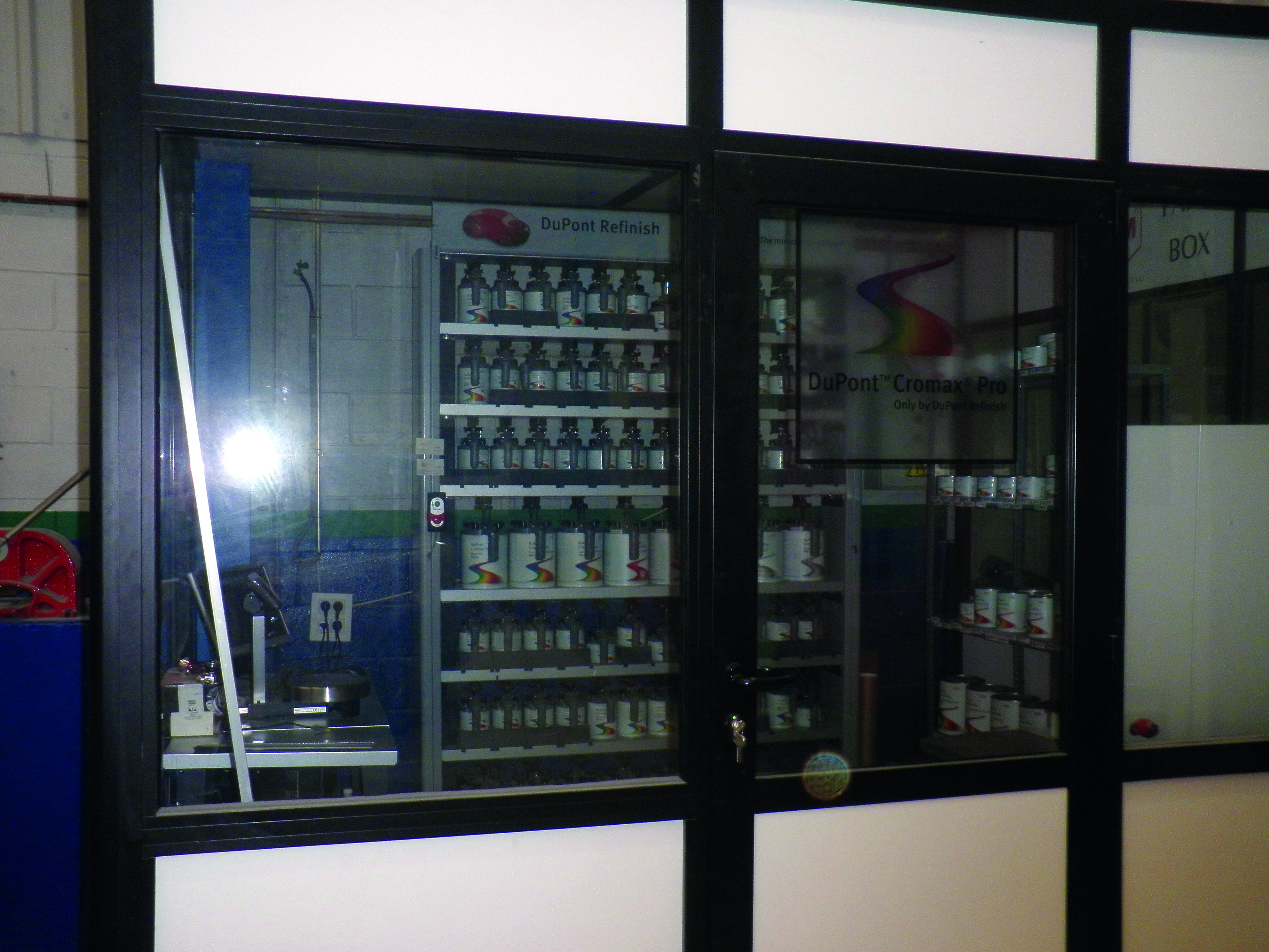 Figura 2: Sala de preparación de mezclas