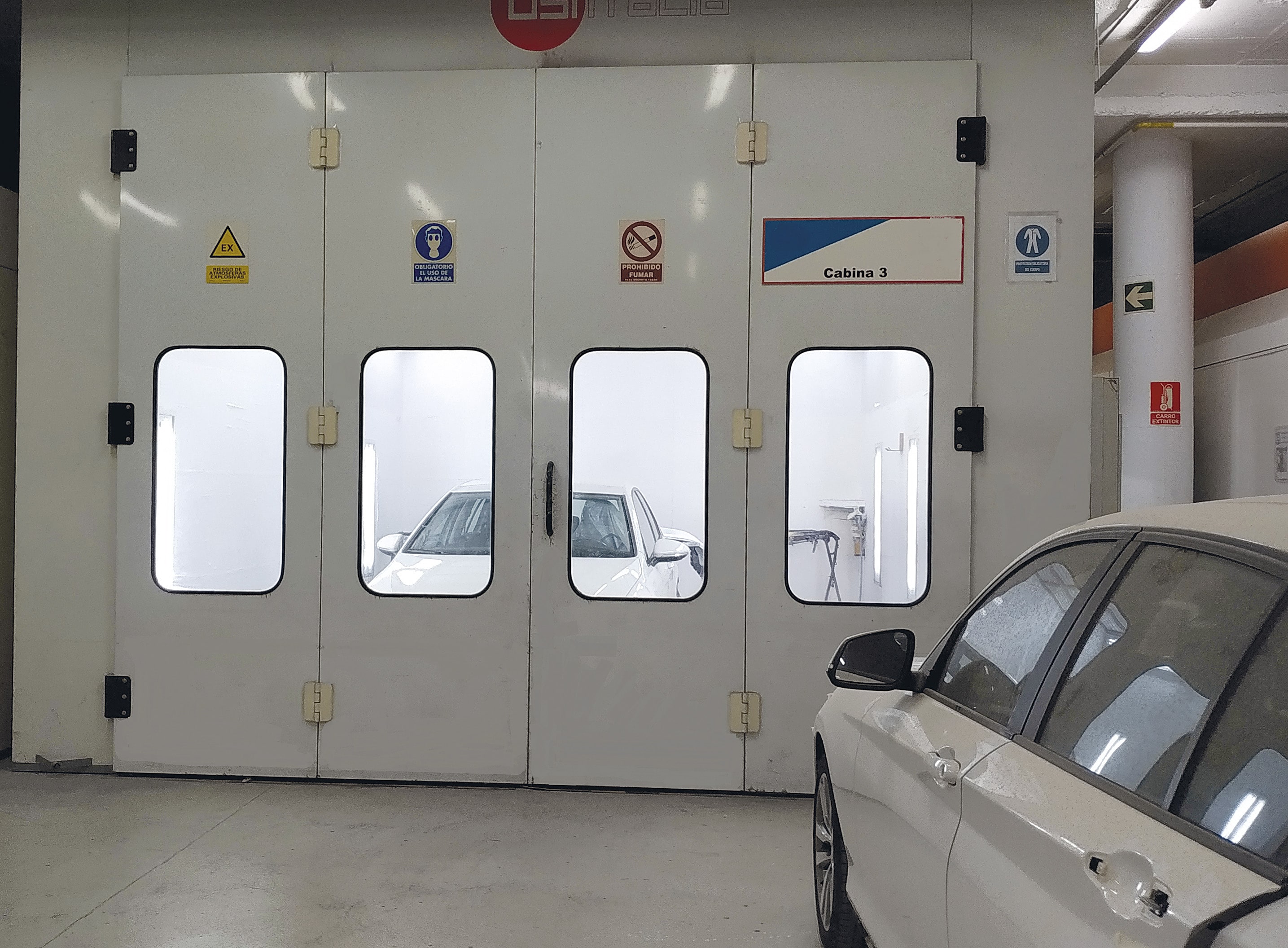 Figura 4: Cabina de pintura