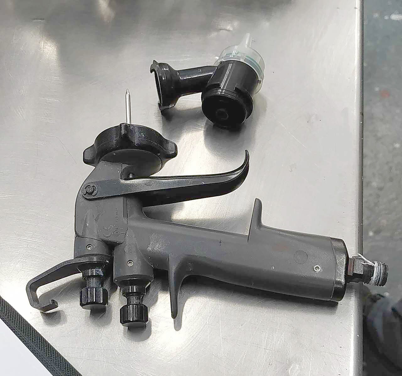 Figura 8: Pistola de pulverización