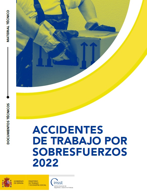 Banner de accidentes de trabajo por sobresfuerzos
