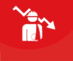 dibujo trabajador herido por un rayo