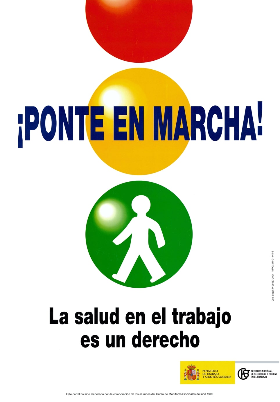 Cartel: ¡Ponte en marcha! - Año 2001