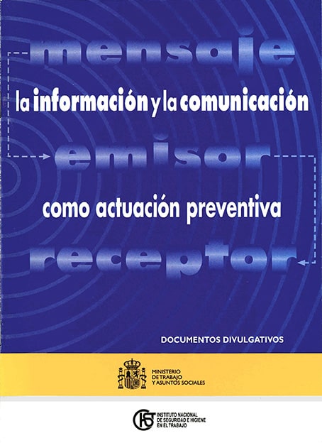 La información y la comunicación como actuación preventiva - Año 2001