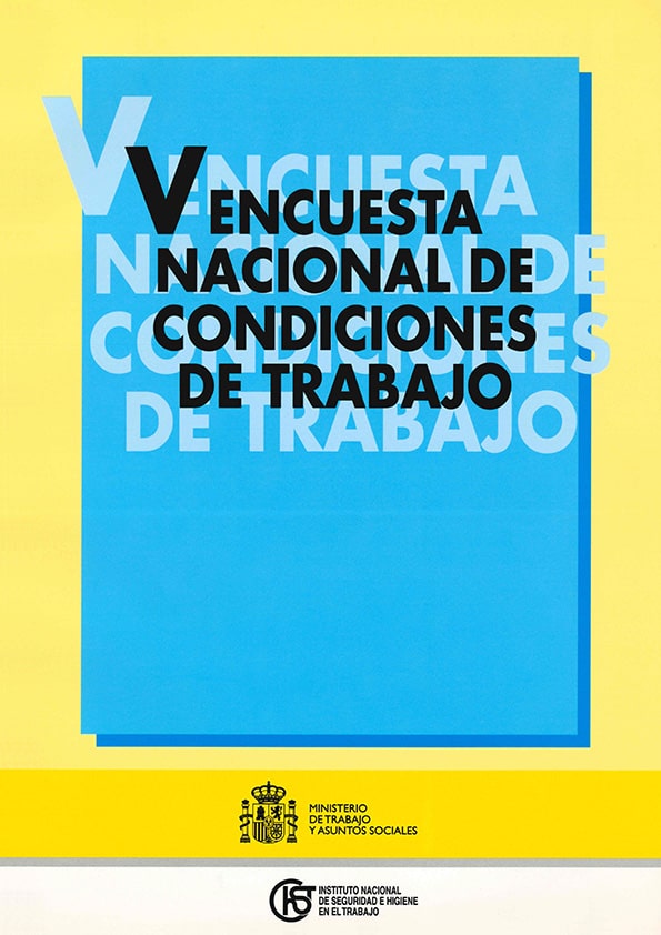 Portada V Encuesta Nacional de Condiciones de Trabajo