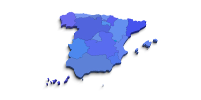 mapa España comunidades autónomas