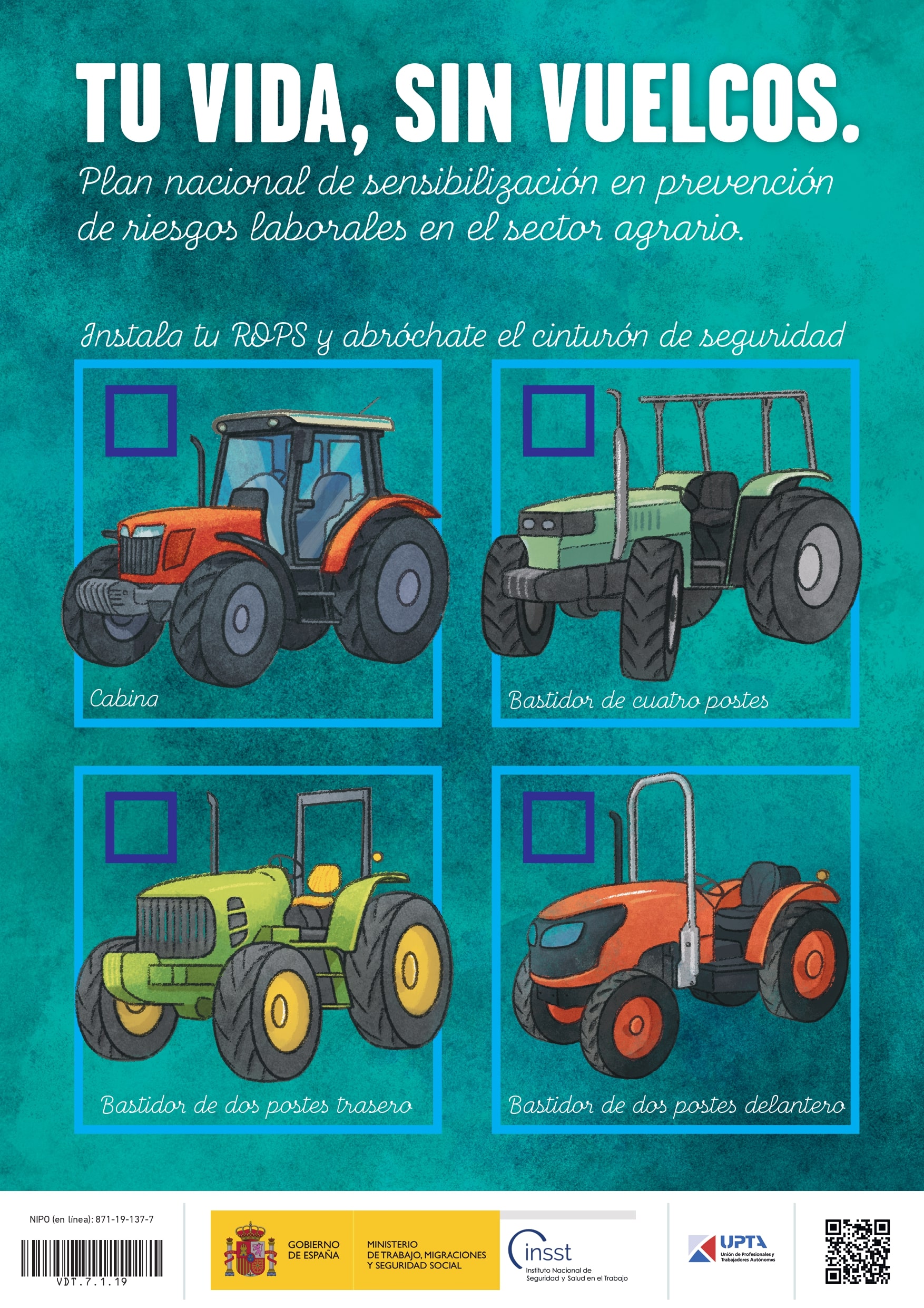 Infografía: Tu vida, sin vuelcos - Año 2019