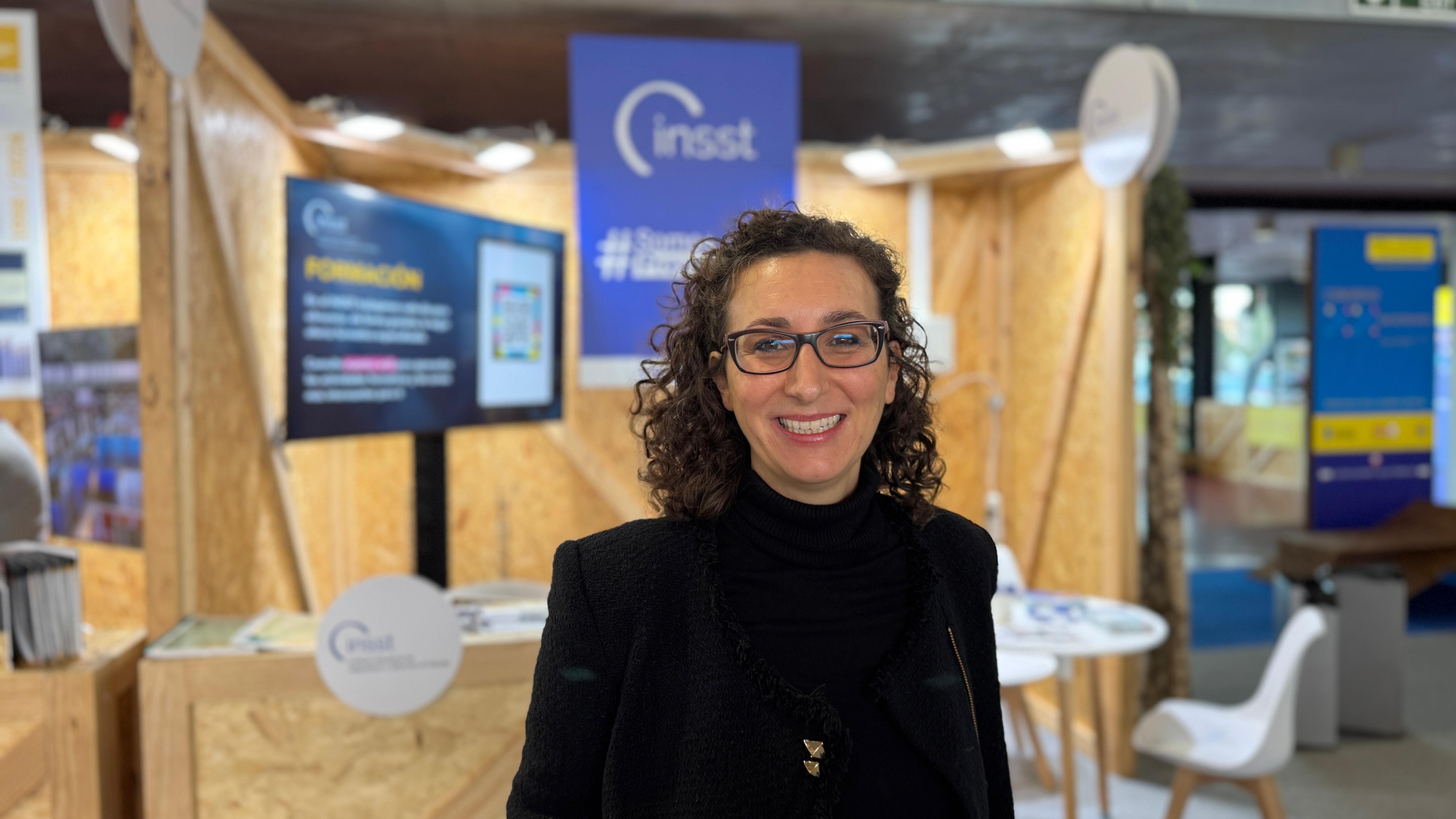 Imagen de Aitana Garí, directora del INSST
