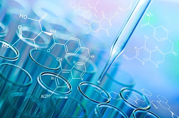 Tubos de ensayo de laboratorio farmacéutico